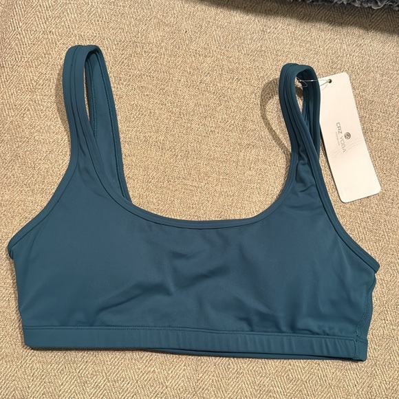 CRZ YOGA Butterluxe Mini Bra for Women - Scoop Neck Low Impact Wireless large - Picture 5 of 6